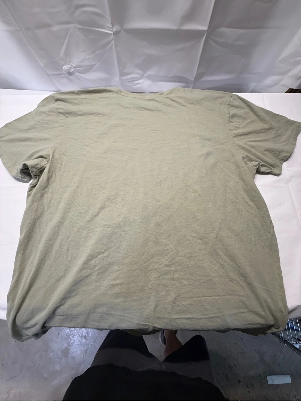 The North Face Olive Green Long Sleeve Graphic Tee
